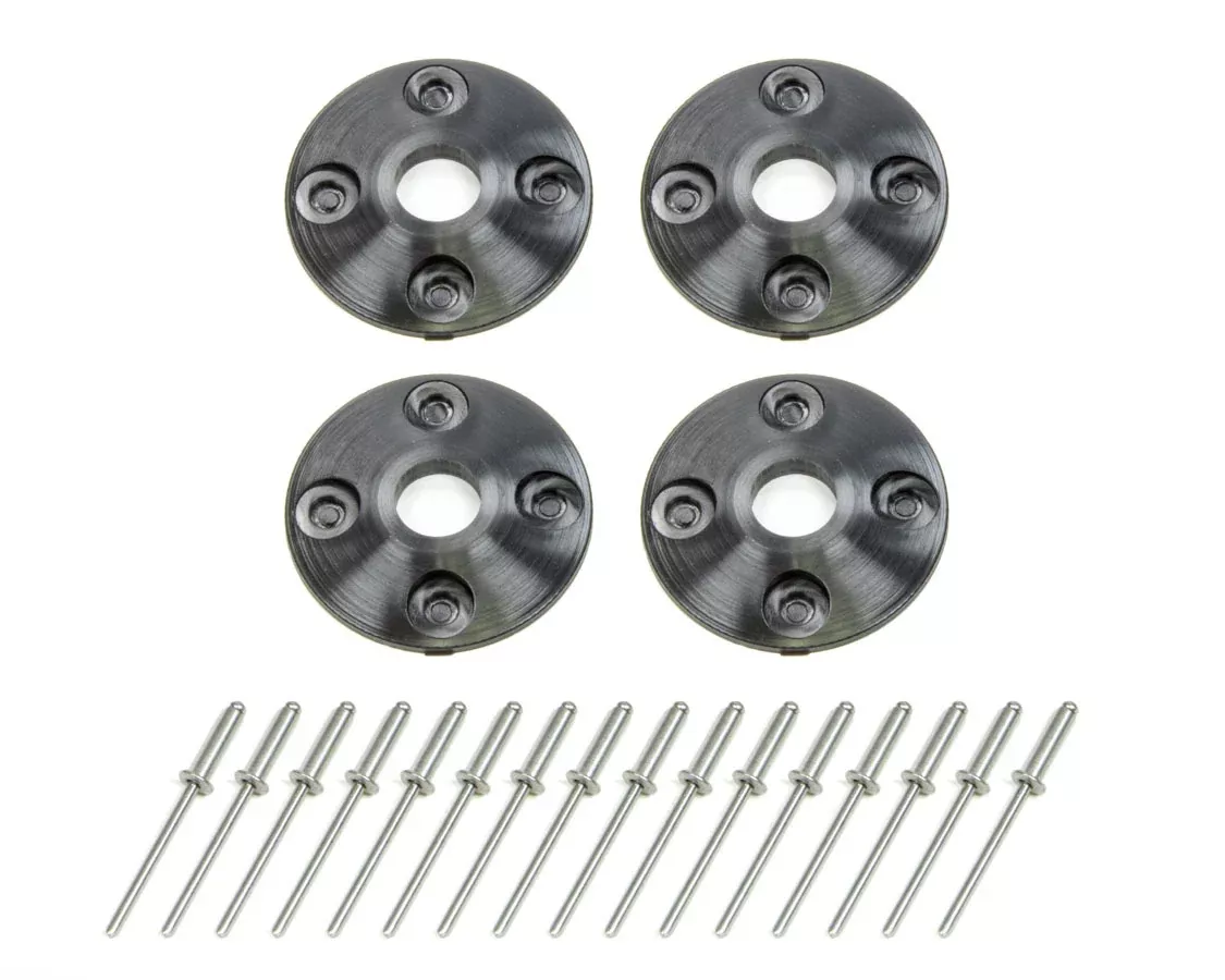 Dominator Race Body - Scuff Plate Plastic 4pk Black