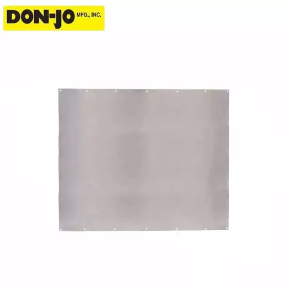Don-Jo - 90 - Metal Kick Plate - Optional Dimensions & Finishes