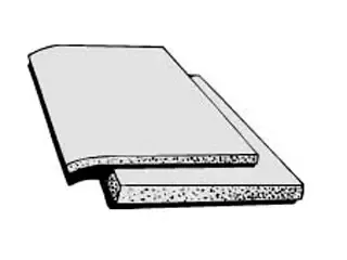 Foam Rubber Sheet, 1/2″