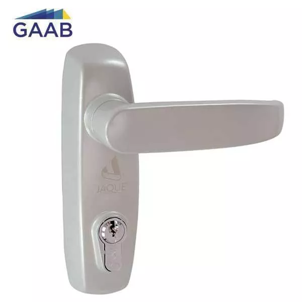 GAAB - G800L - Lever Exit Trim - for GAAB Exit Devices - Clutched - Reversible - Entry Function - Optional Keyway - Grey