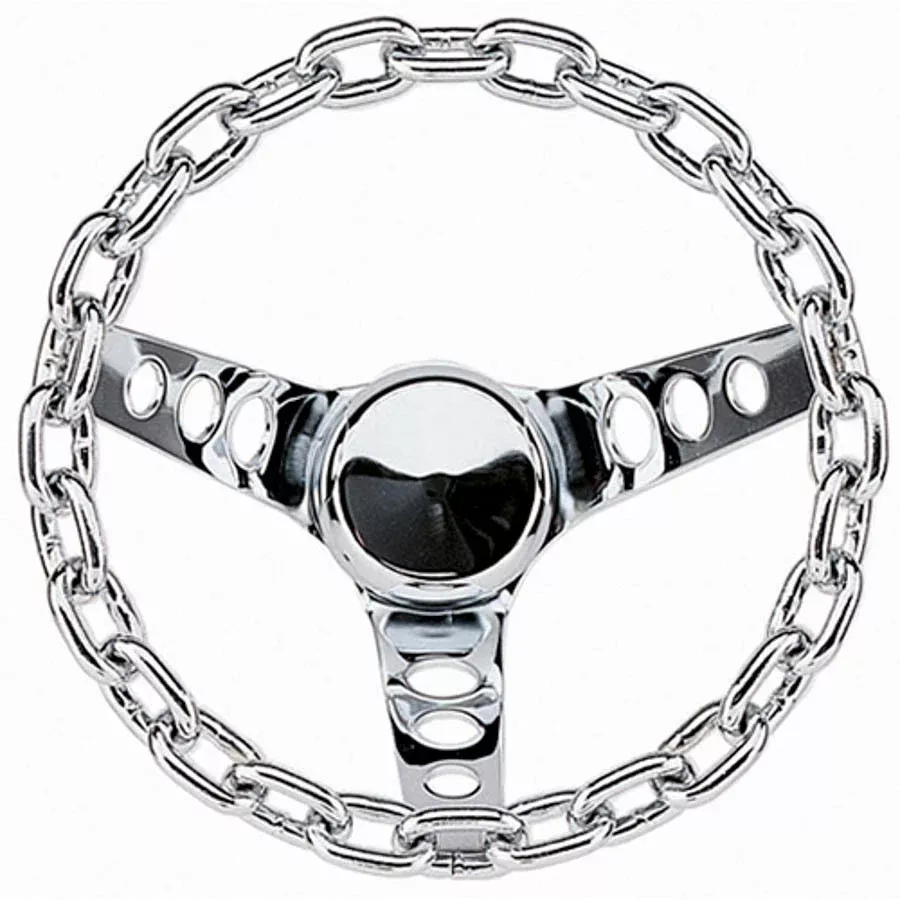 Grant - 10in Chrome Chain Wheel