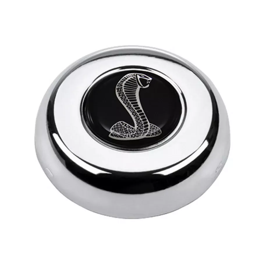 Grant - Chrome Horn Button-Cobra