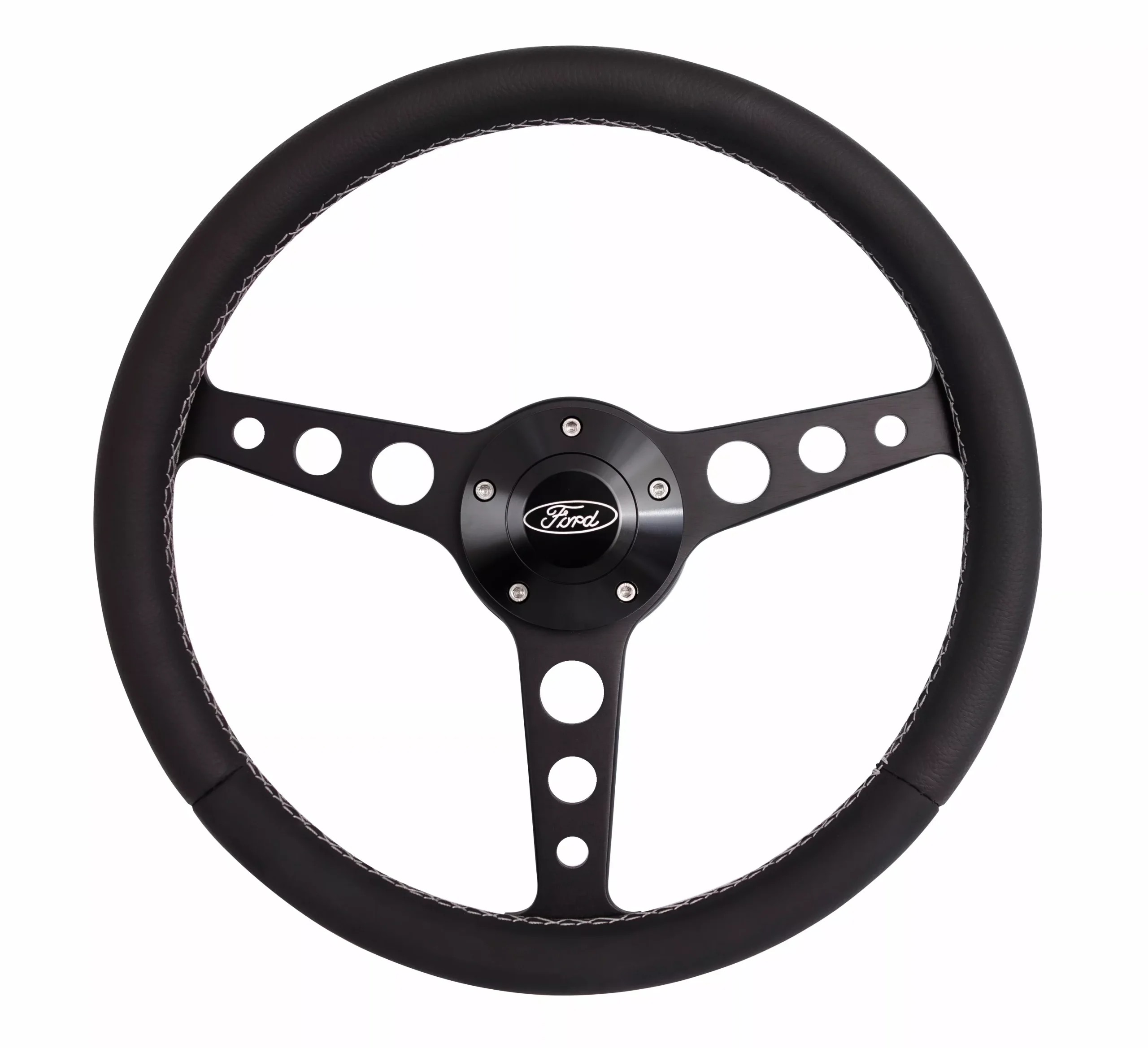 Grant - Classic Series Blk Wheel Ford Logo/Install Kit