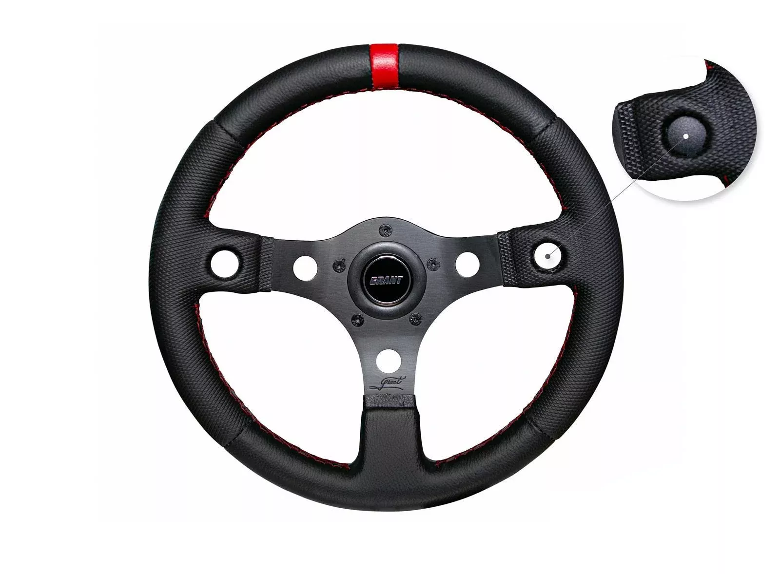 Grant - Racing Steering Wheel Red Top Marker