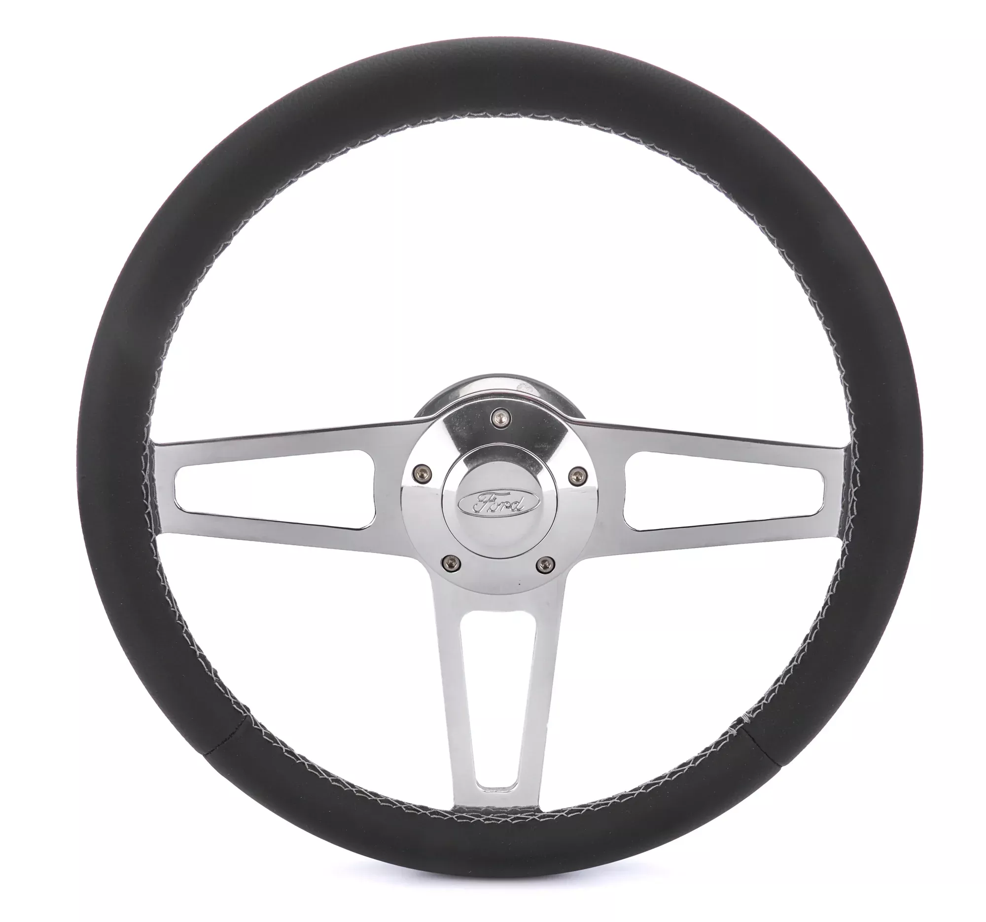 Grant - T Series Pol. Wheel Ford Logo/Install Kit
