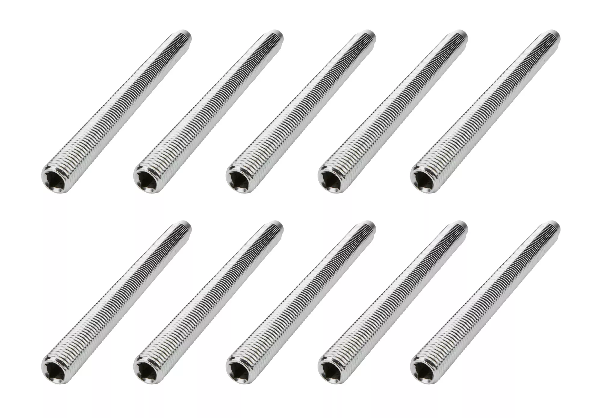 Jack Bolt Steel 11in Coarse Thread 10pk