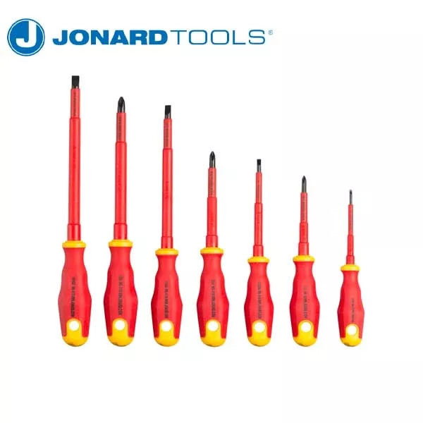 Jonard Tools - 7 Piece Insulated Screwdriver Kit