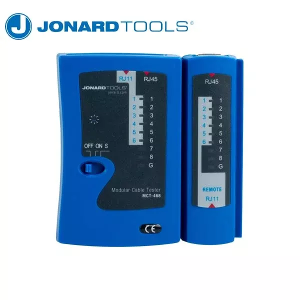 Jonard Tools - Modular Cable Tester for RJ45 - RJ12 - RJ11 Cables