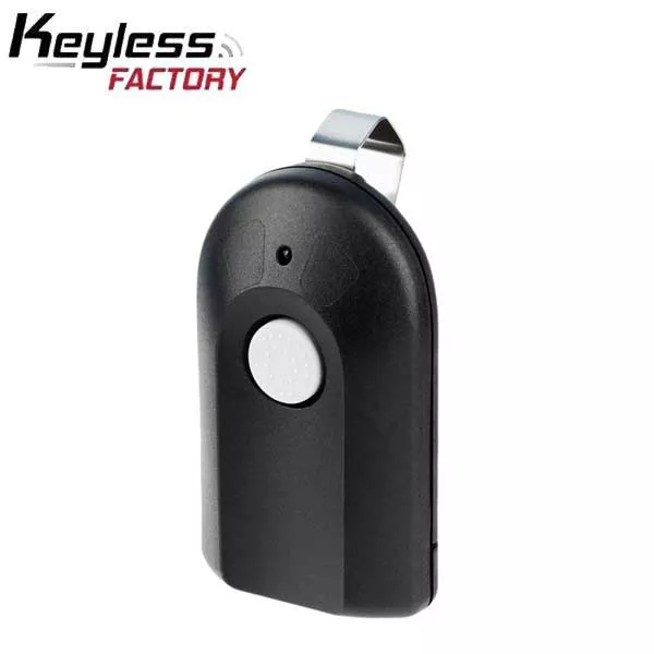 KeylessFactory - Garage Door Remote - 1-Button - Replacement - 390 MHz - 12V