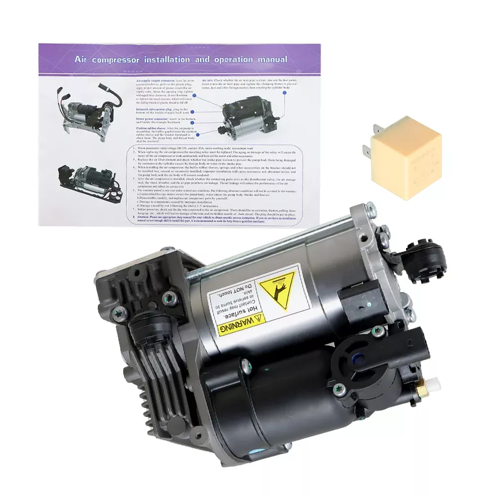 labwork Air Suspension Compressor Pump Replacement for S-Class W221 C216 2007-2014 2213201604