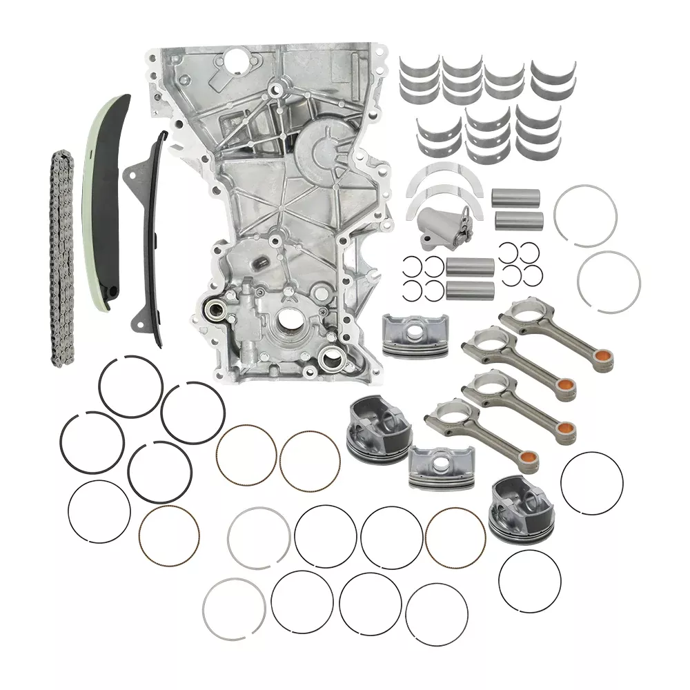 Labwork Engine Con Rods Piston Main Rod Bearings Timing Kit For Kia Forte 2.0L