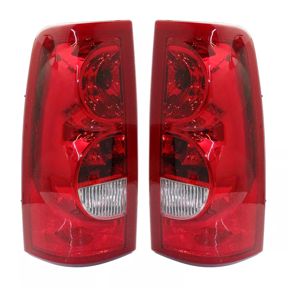 Labwork Rear Left+Right Tail Lights For Chevy Silverado 1500 2500 3500 2003-2006