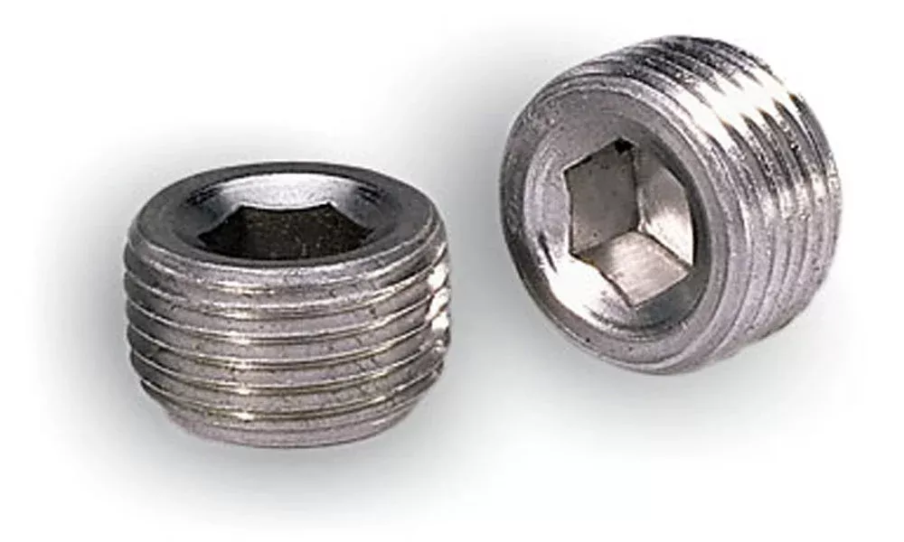 Moroso - 3/8innpt Alum Pipe Plugs