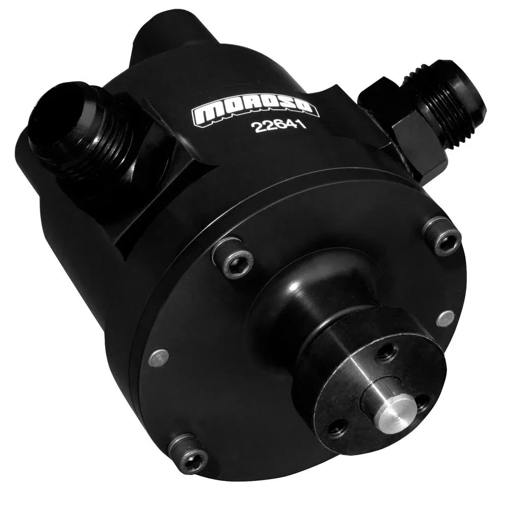 Moroso - 4 Vane Vacuum Pump For Dry Sump Oiling Systems