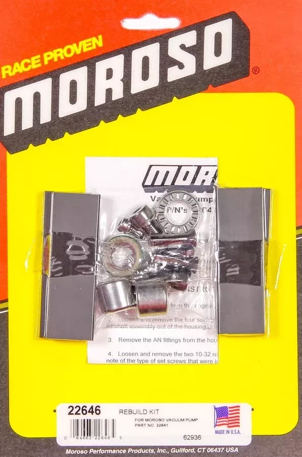Moroso - 4 Vane Vacuum Pump Service Kit