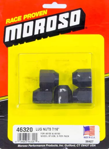 Moroso - 7/16-20 Lug Nuts (5pk)
