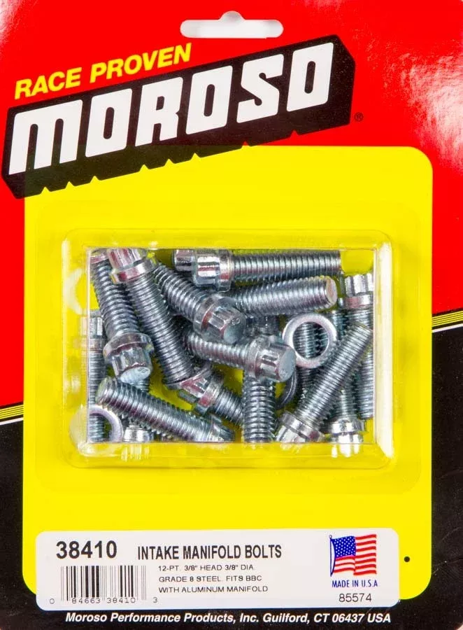 Moroso - Bb Chevy Intake Bolts