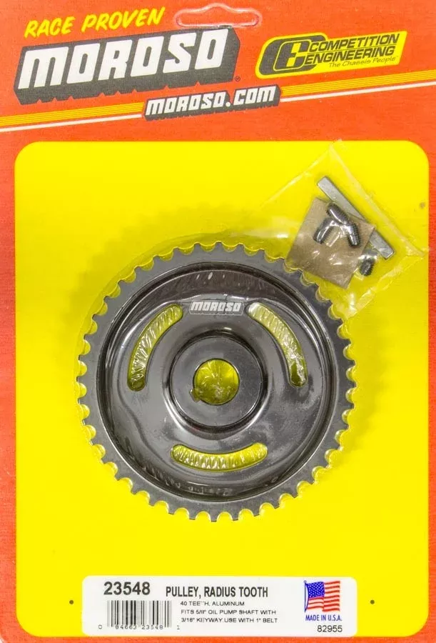 Moroso - Dry Sump Pump Pulley 40T- Radius Tooth