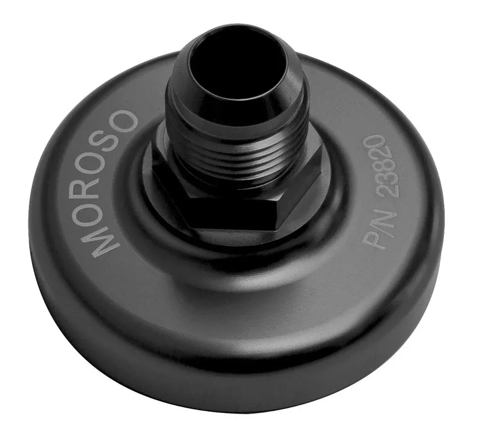 Moroso - Oil Filter Block-Off Plate