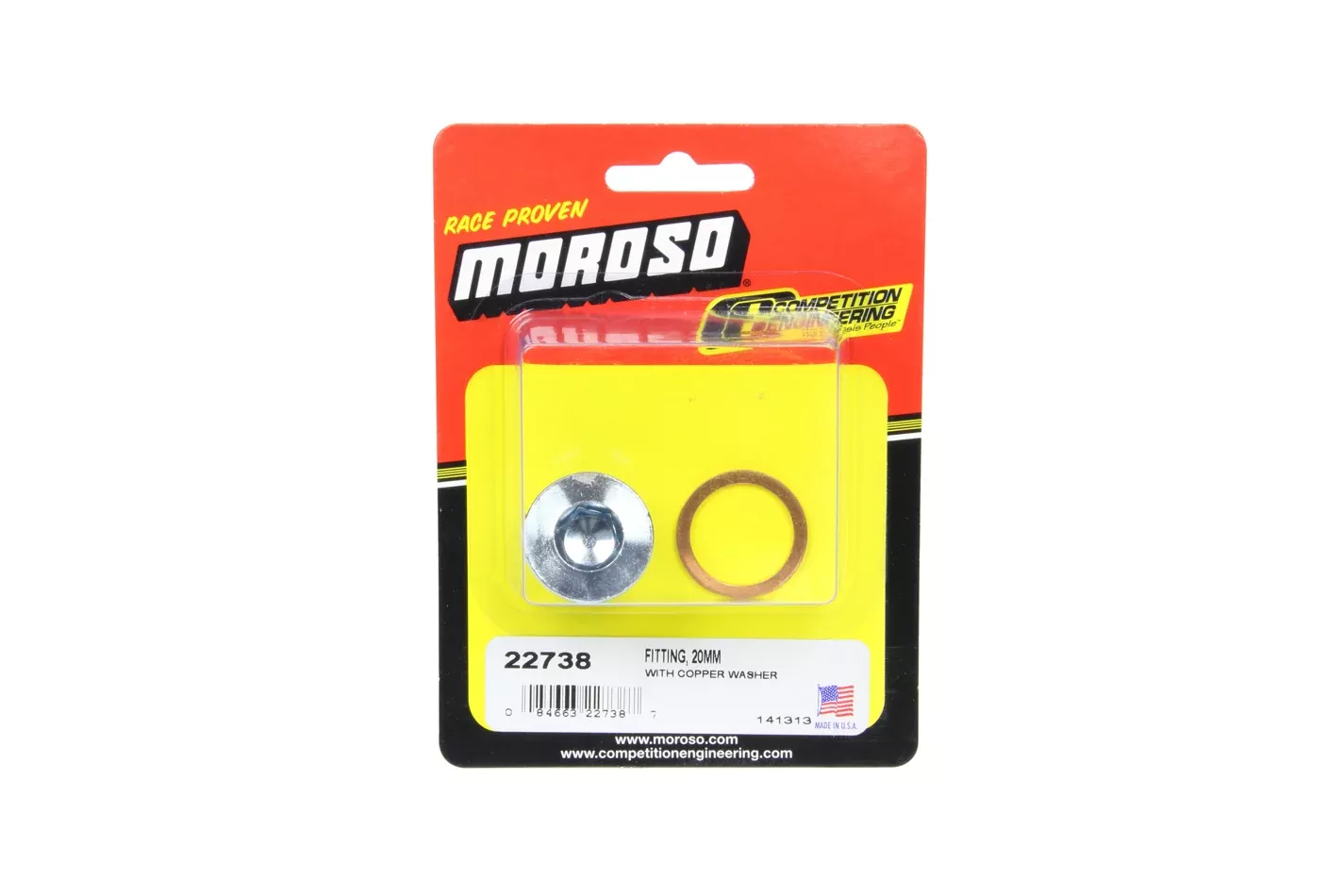 Moroso - Plug Fitting - 20mm x 1.5mm
