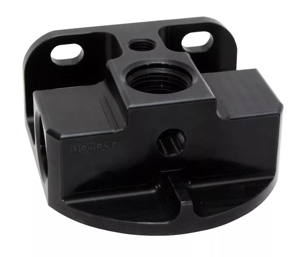 Moroso - Remote Oil Filter Mount