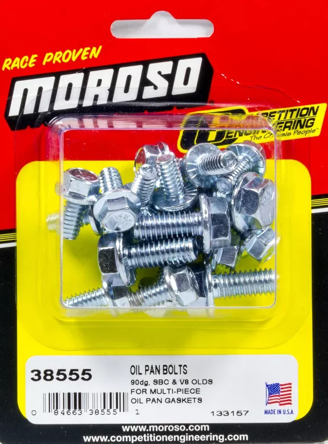 Moroso - SBC Oil Pan Bolt Kit