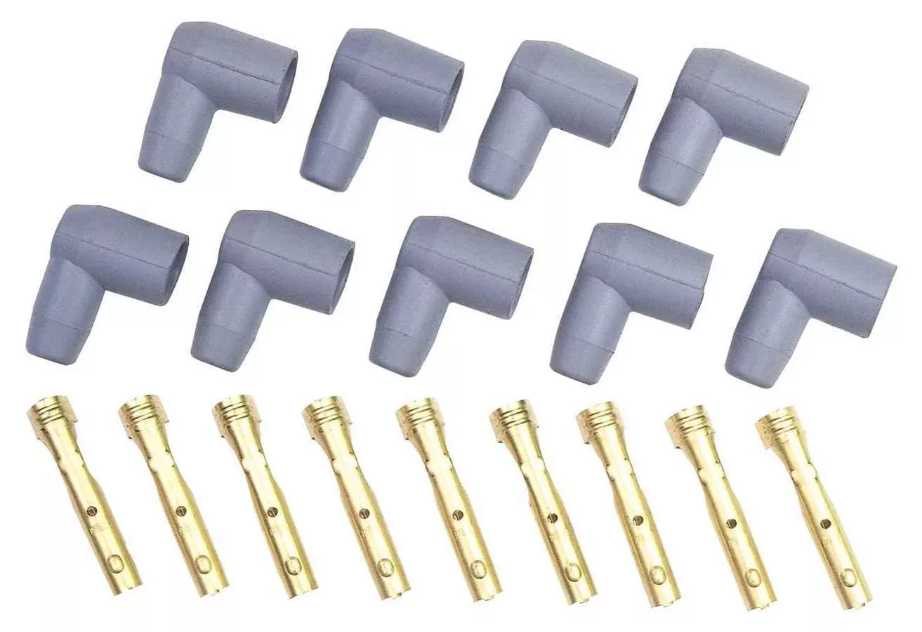 MSD - Boot & Terminal Kit 90 Deg Female Socket Style Gray