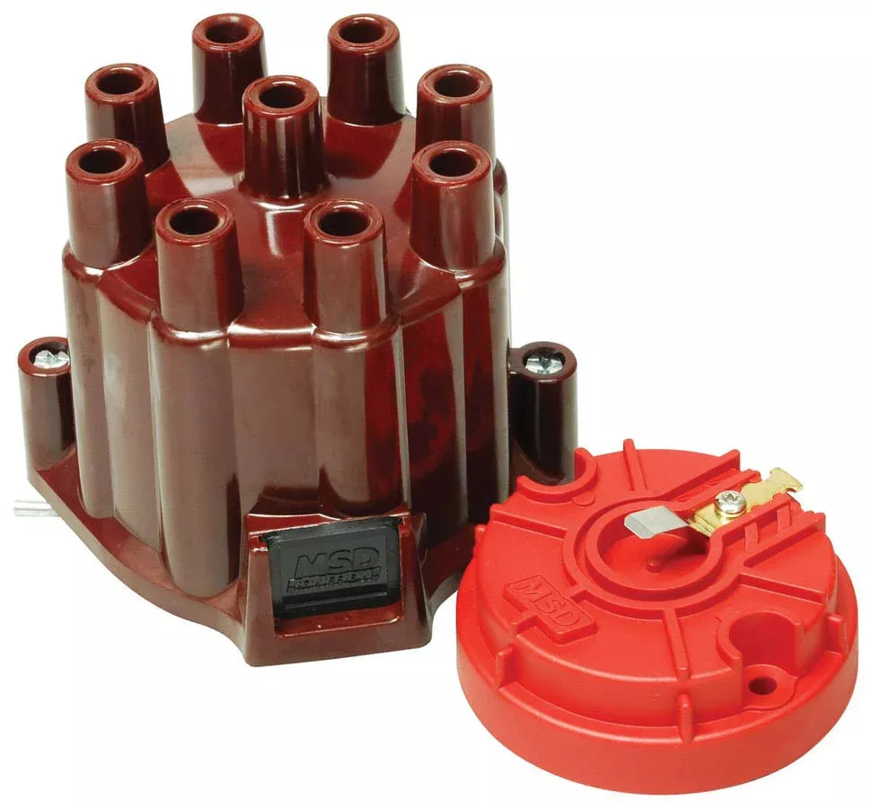 MSD - Distributor Cap and Rotor, MSD/GM V8 Points