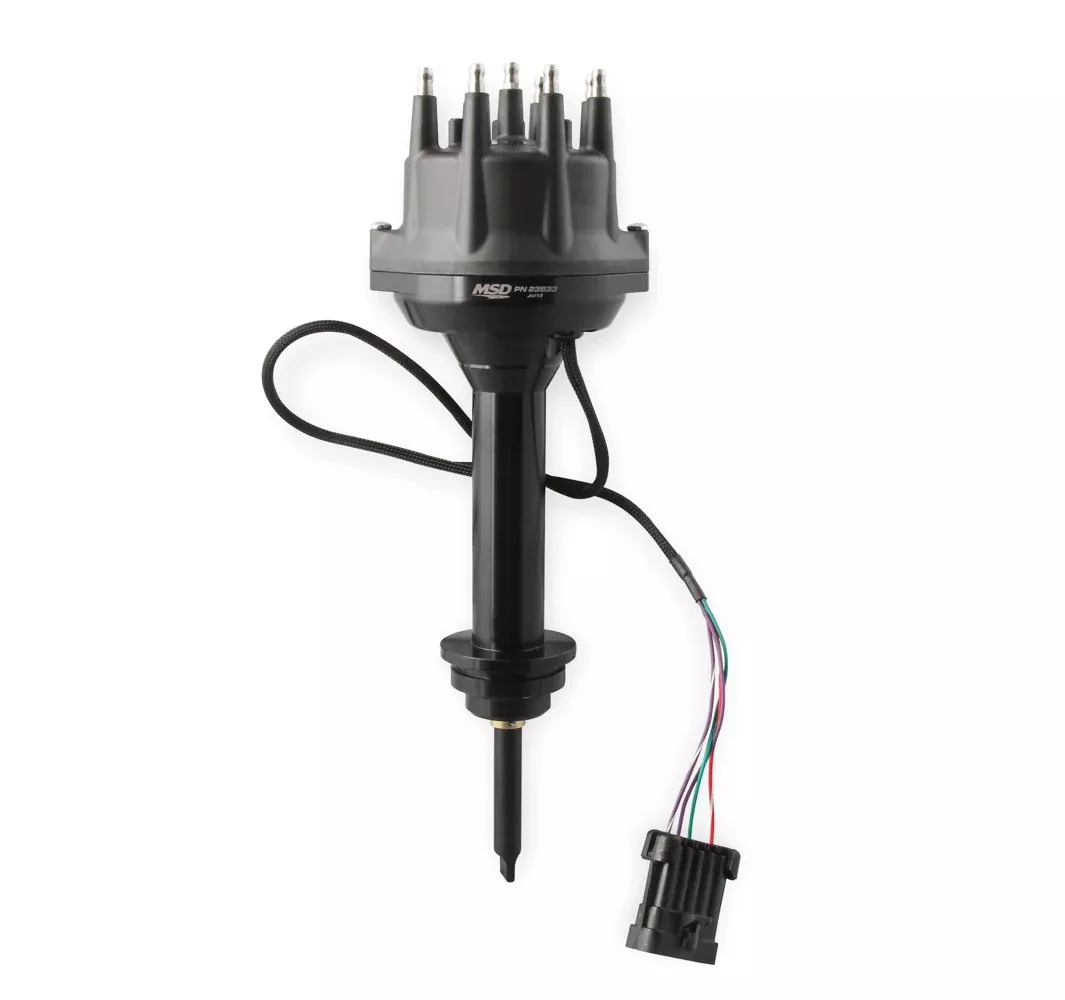 MSD - MSD Black,Chrysler 426, 440 Dual Sync Distributor