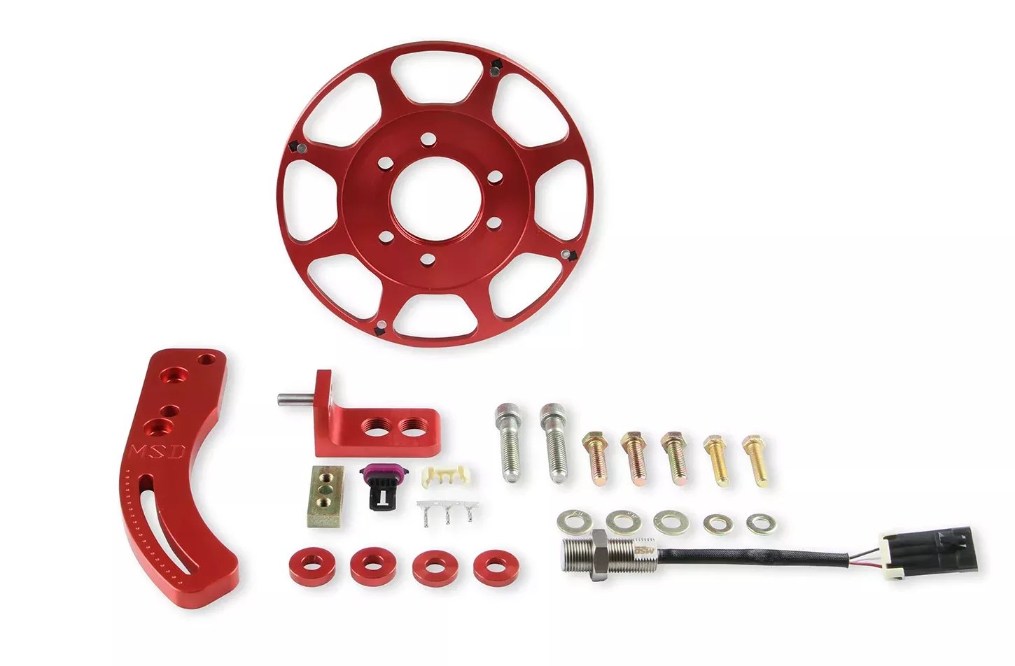 MSD - MSD Crank Trigger Wheel Kit - Flying Magnet - Hall-Effect- BBC - 8 in.