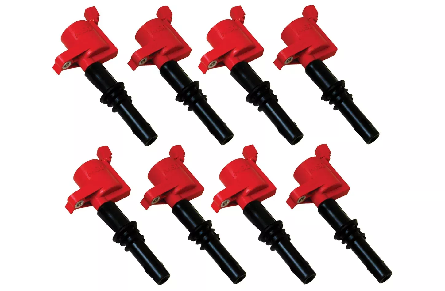 MSD - MSD Ignition Coil - Blaster - Ford 3-Valve V8 - Red - 8-Pack