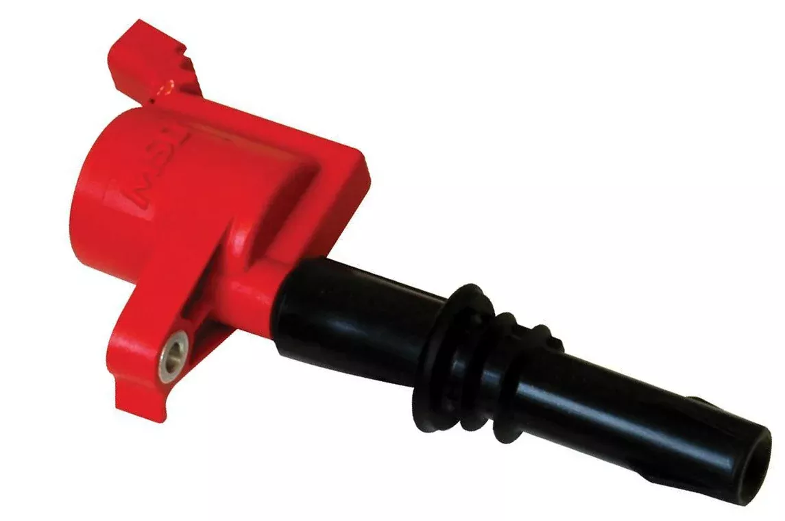 MSD - MSD Ignition Coil - Blaster - Ford 3-Valve V8 - Red