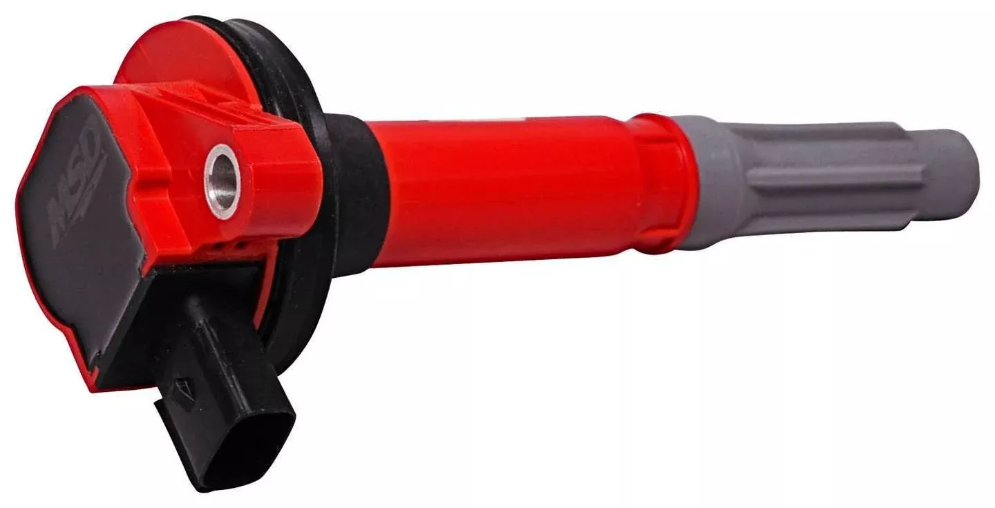 MSD - MSD Ignition Coil - Blaster - Ford 5.0L Coyote - Red