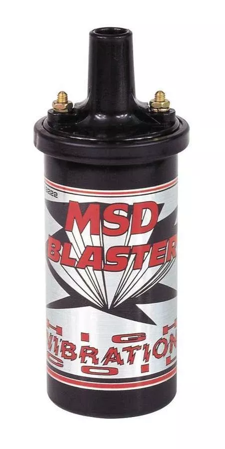 MSD - MSD Ignition Coil - Blaster Series - High Vibration - Black