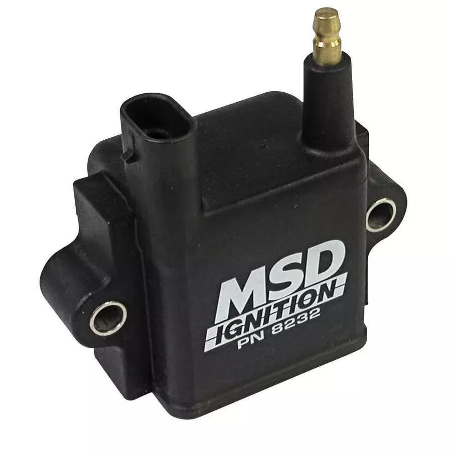 MSD - MSD Ignition Coil (Single Tower) - CPC Ignition Control - Black - Individual