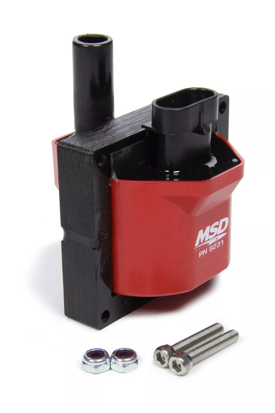 MSD - MSD Ignition Connector Coil, Red, 1996-1997 GM engines, Individual