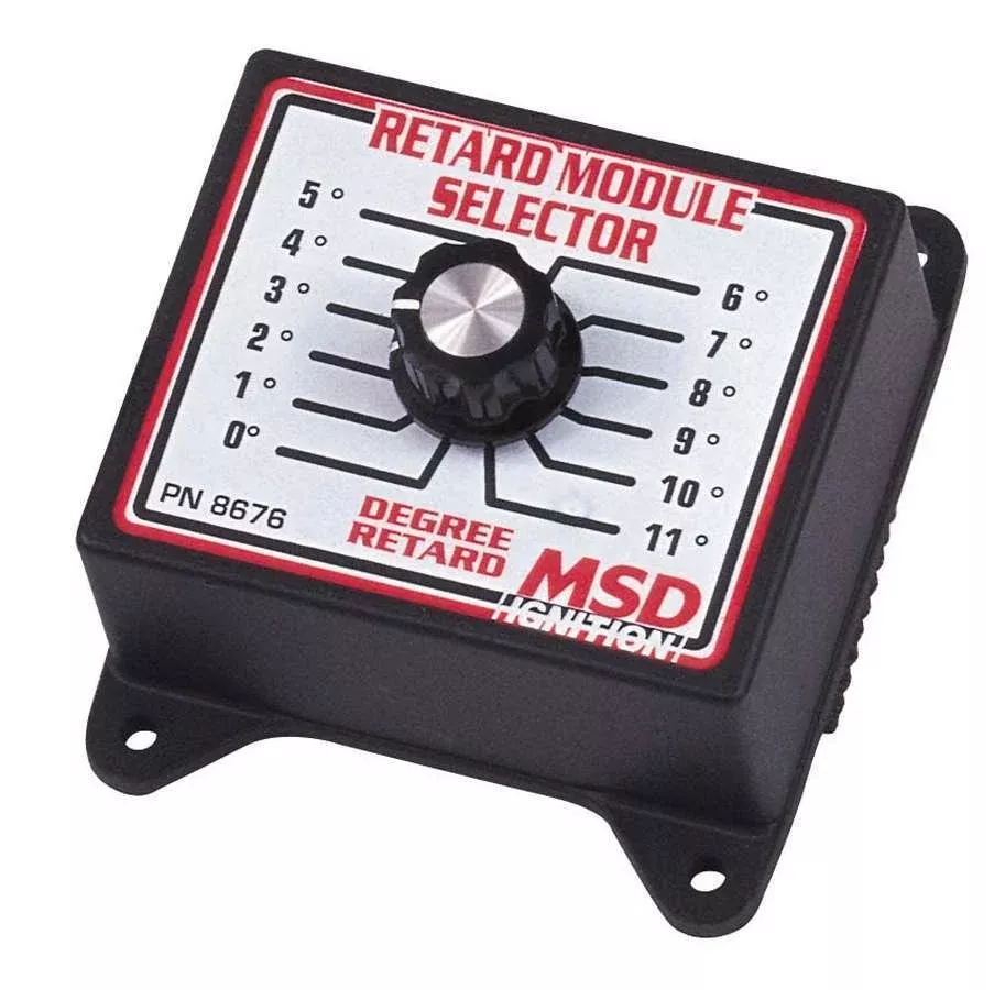 MSD - The Selectors plug into the retard module receptacle of any MSD Timing Controls.
