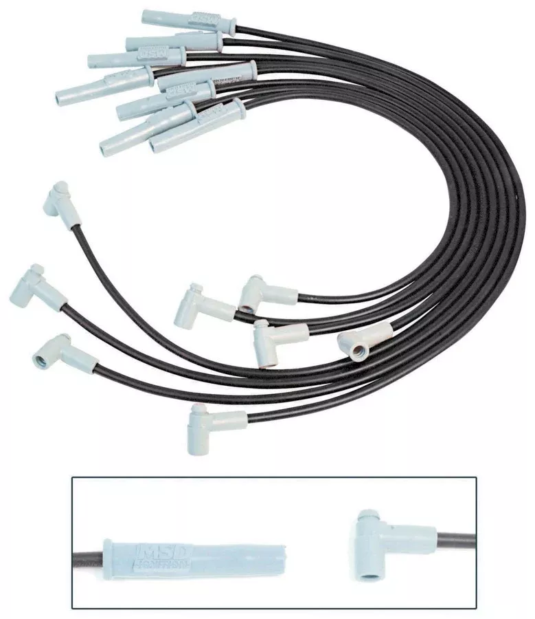 MSD - For use on Chevy Big Block, '88-On, Black jacket