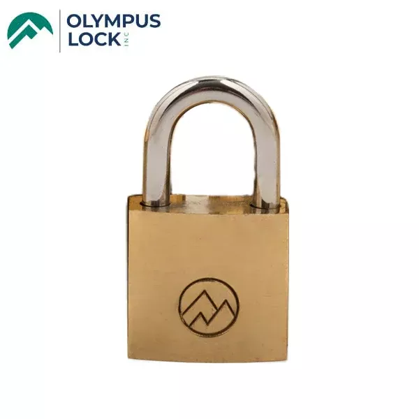 Olympus - BP - Mountain Brand Brass Padlocks - 1" Lock Body Width - Optional Keying