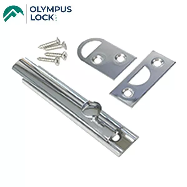 Olympus - SB-3 - Slide Bolt - 3" Length - Polished Chrome
