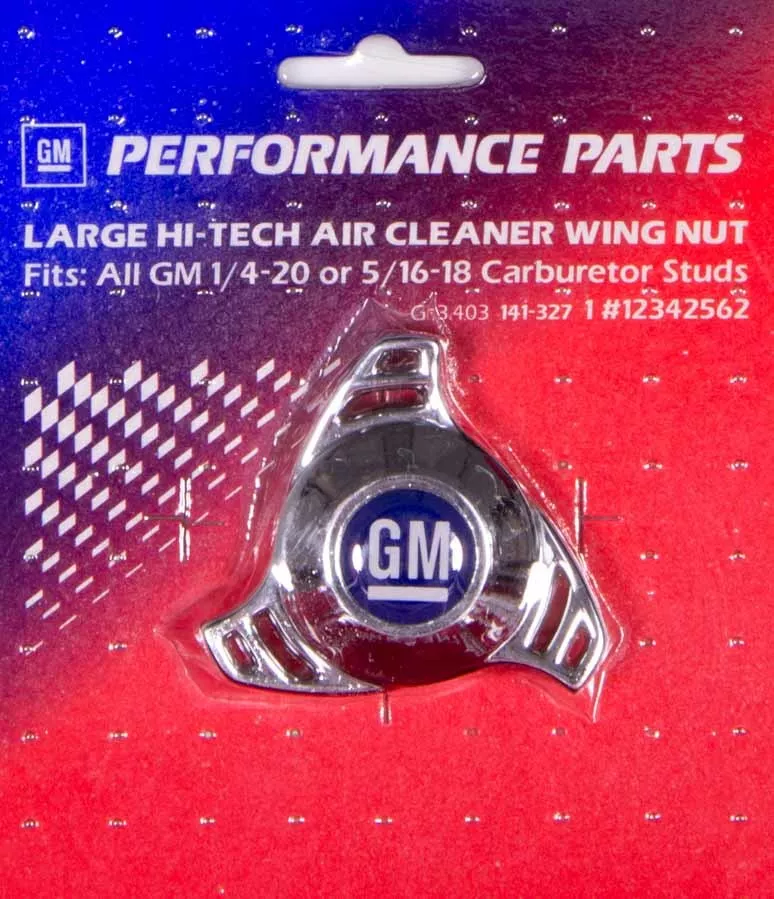 Proform - Air Cleaner Center Nut- Large Hi Tech GM Logo