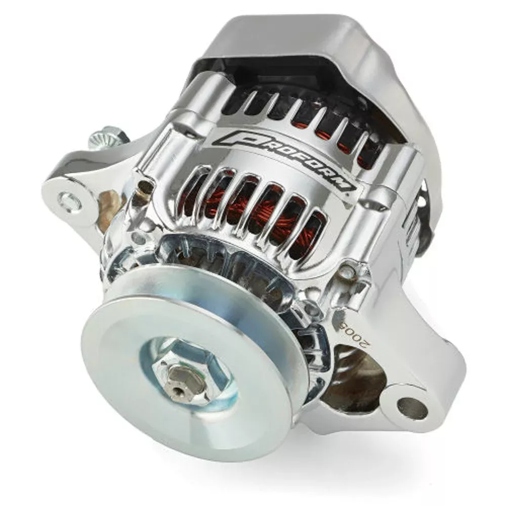 Proform - Alternator Mini 50 Amp 1-Wire Chrome