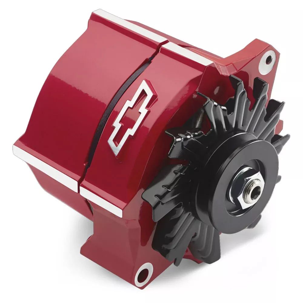 Proform - Alternator Raised Bowtie Emblem Red