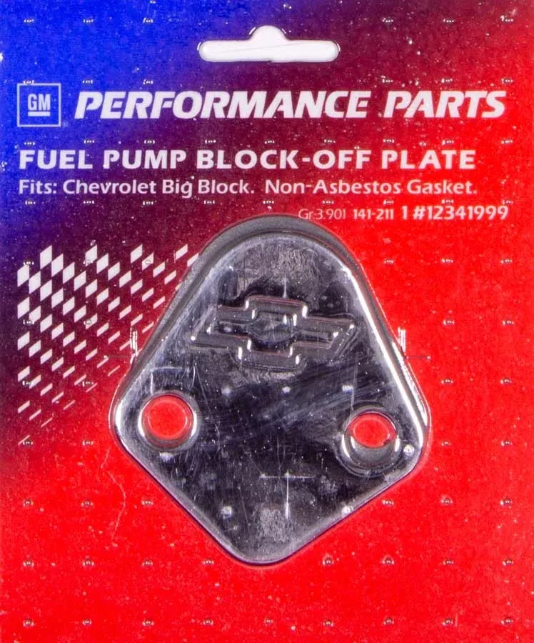 Proform - BBC Bowtie Fuel Pump Block Off Plate