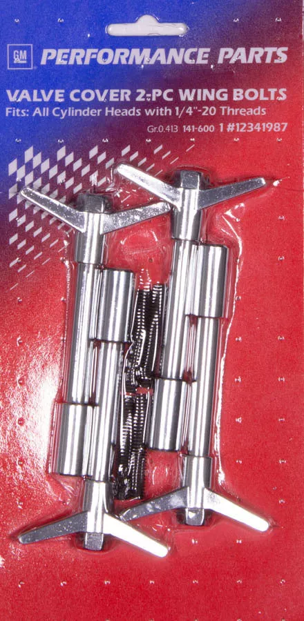 Proform - Chrome Bowtie V/C Wing Nuts 4pcs