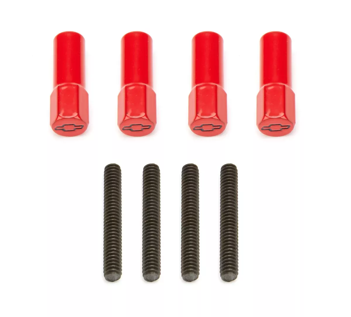 Proform - Mini Valve Cover Nuts Red Bowtie Emblem