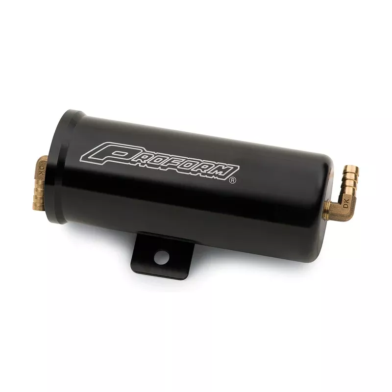 Proform - Radiator Overflow Can Billet Black Finish