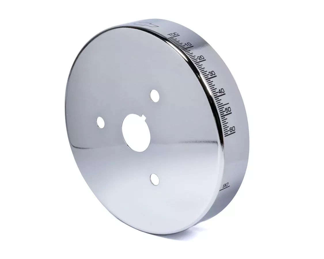 Proform - SBC 6 3/4in Balancer Cover Chrome
