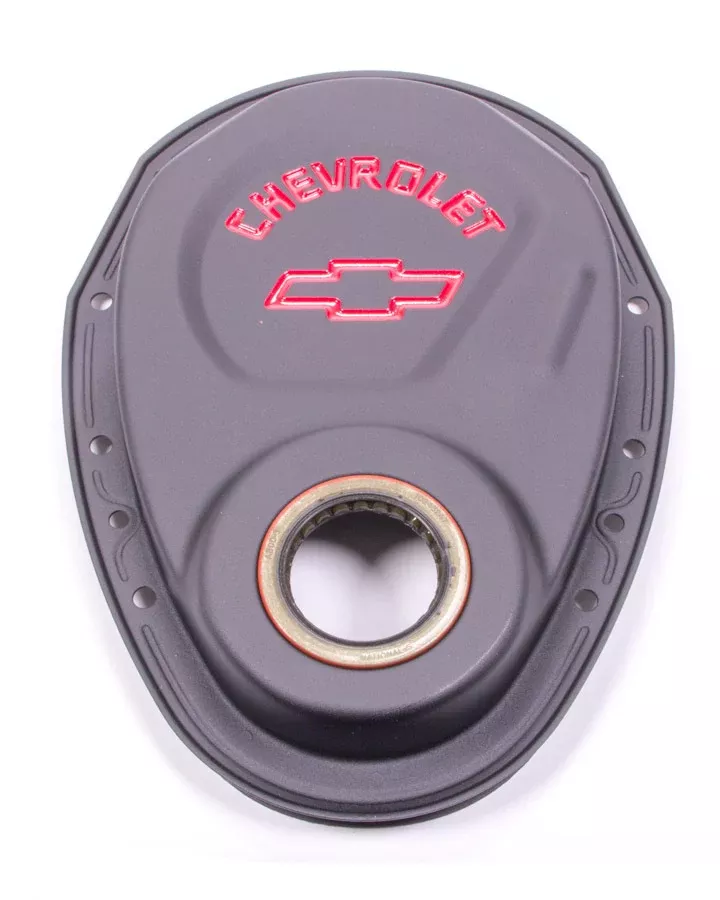 Proform - SBC Blk Crinkle Timing Cover