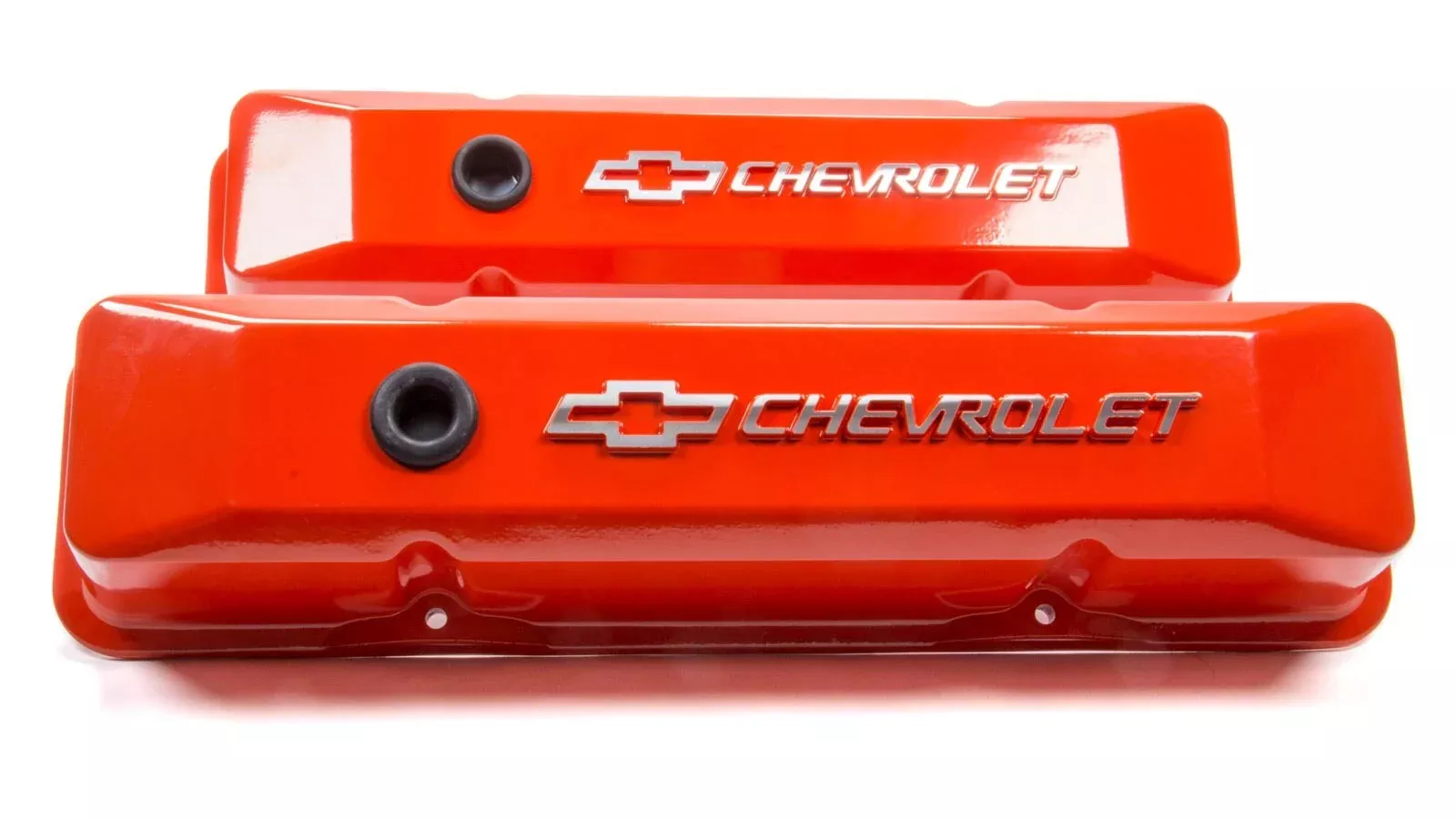Proform - SBC Chevy Orange Diecast V/C's Raised Emblem